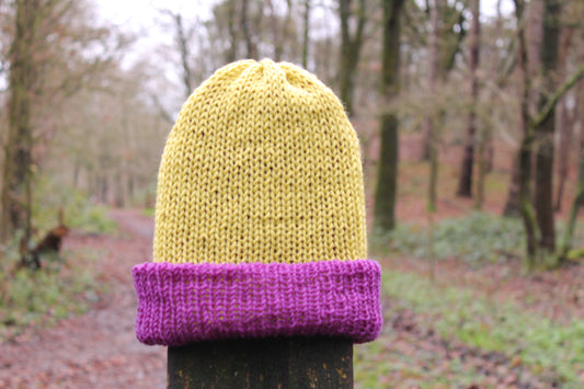 Grape Lemonade Beanie