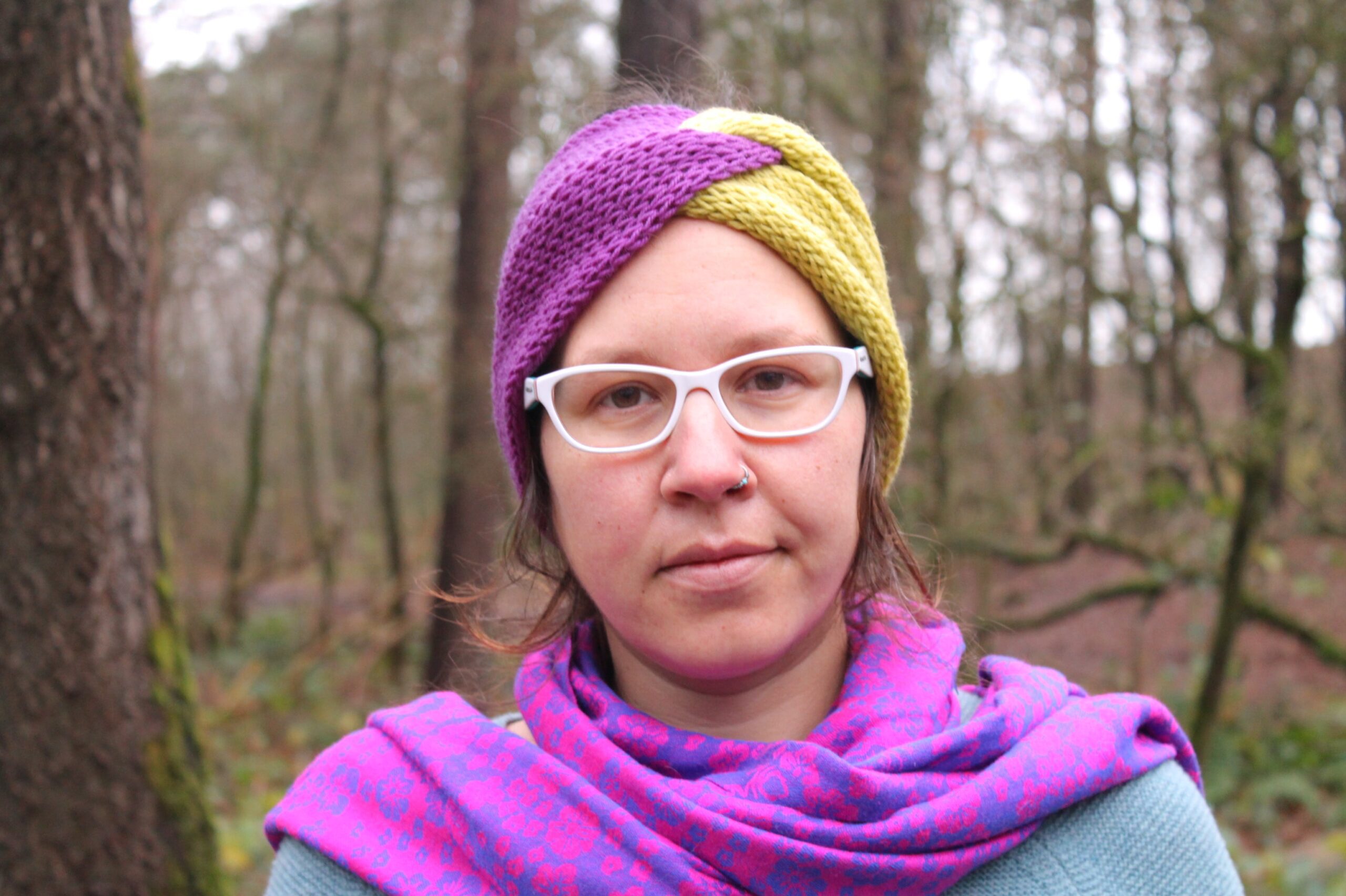 Punk Pretzel Twisted Headband - Image 2