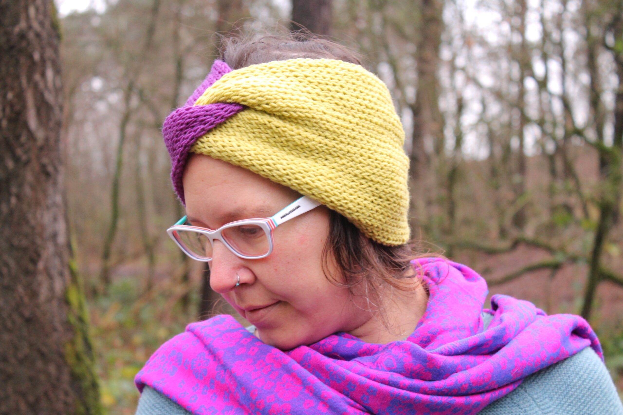 Punk Pretzel Twisted Headband - Image 4